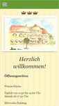 Mobile Screenshot of landgasthaus-krone.com